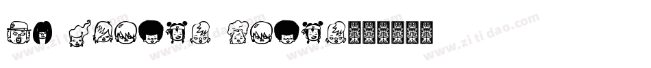 CK Flower Power字体转换